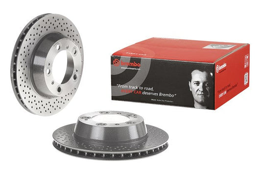 Brake Disc/Rotor - 986 Boxster (Rear)