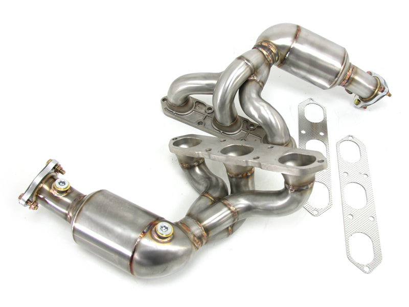 Sports Headers w/ 200cell Catalytic Converters - 987.1 Boxster / Cayman