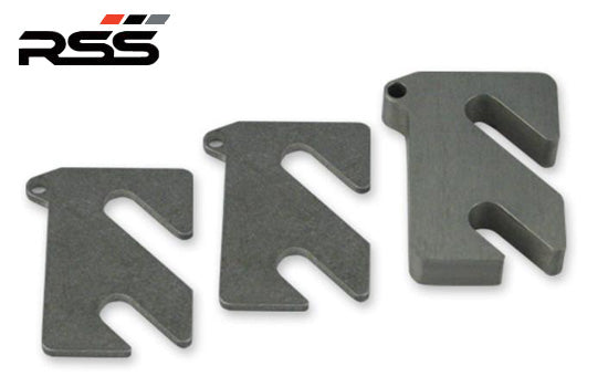 Motorsport lower control arm adjusting shim