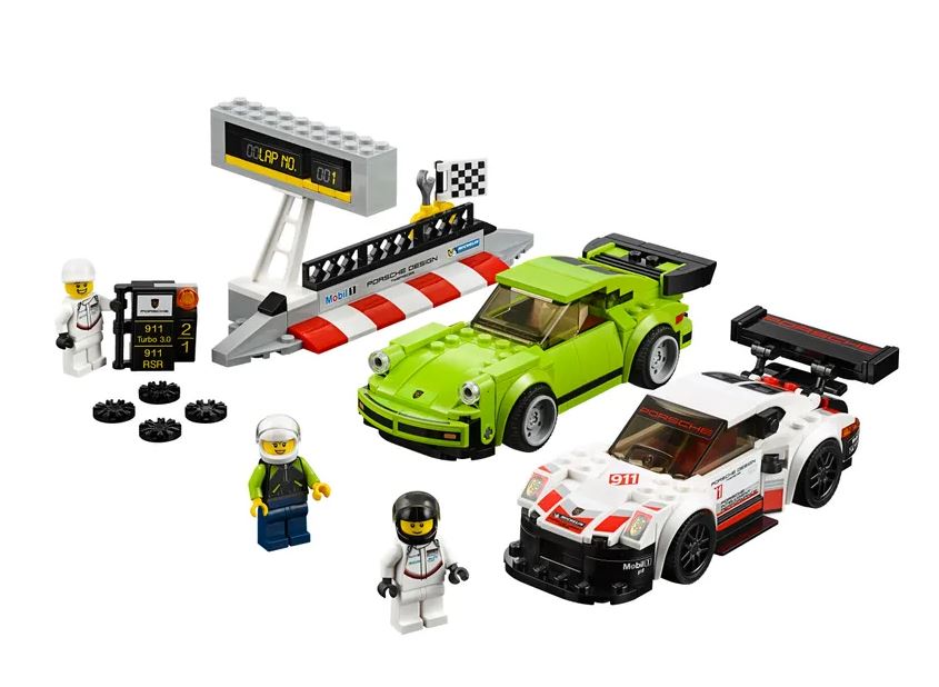 Lego Speed Champions Porsche 911 RSR and 911 Turbo 3.0 #75888