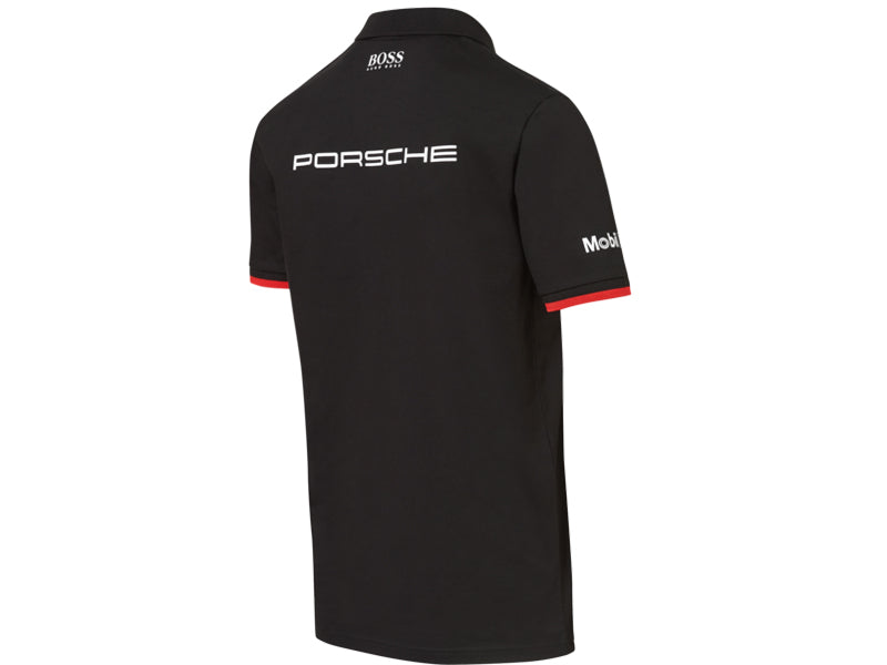 Men s polo shirt Tshirt Porsche Men s Polo shirt Black