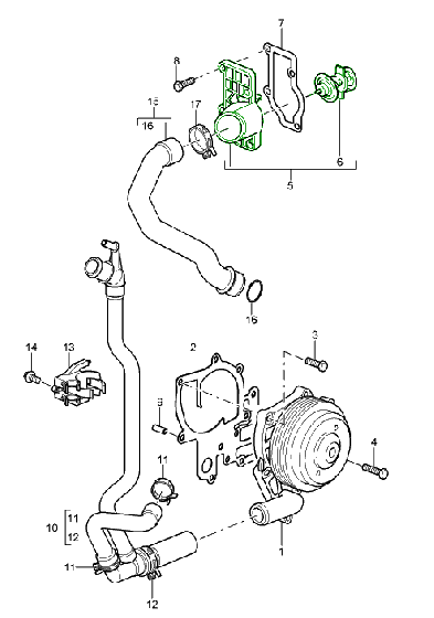 Low Temperature Thermostat and Gasket (71 degrees C)