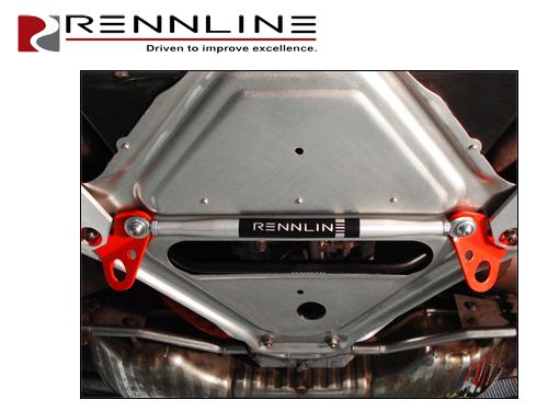 Rennline Rear Subframe Stabiliser with Tie Down Points - 986 Boxster, 987 Boxster/Cayman