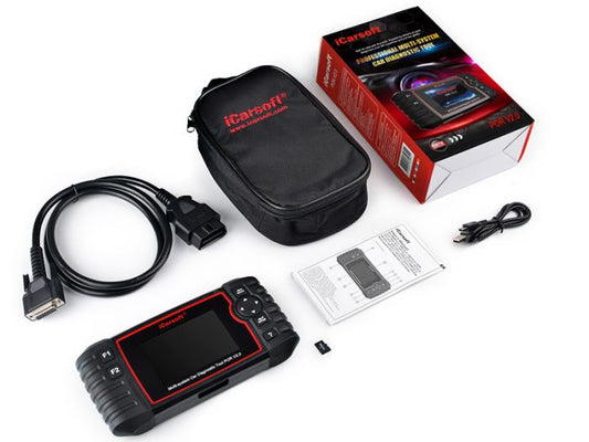 iCarsoft POR V2.0 Multi-System Diagnostic Tool (OBD2)