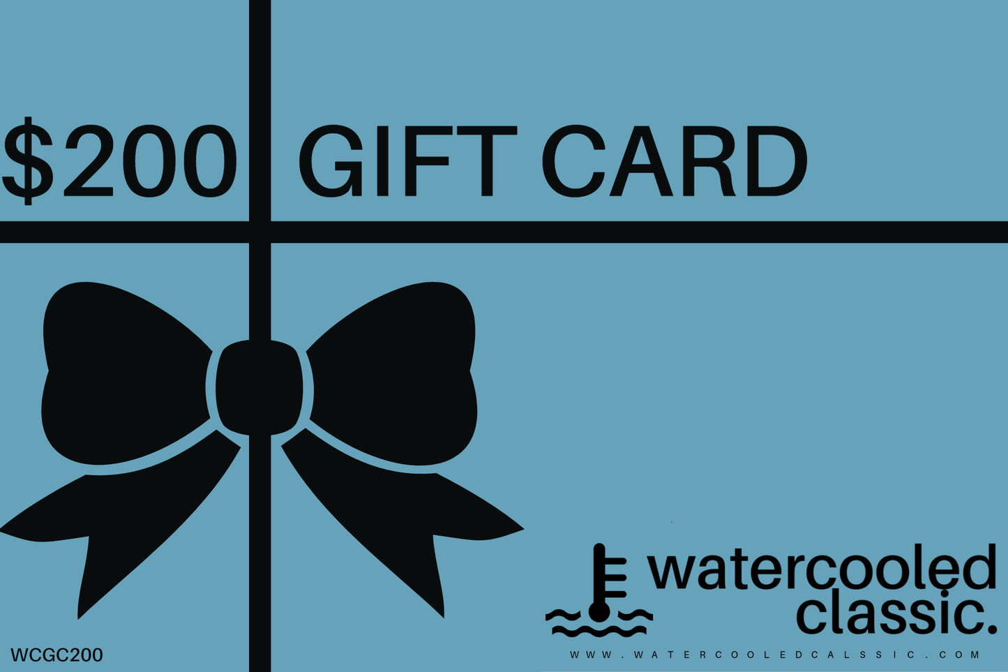 Watercooled Classic Online Gift Card