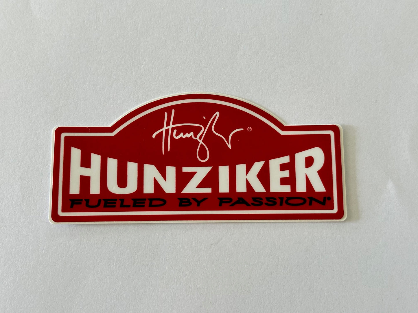 Hunziker - Fueled by Passion Sticker