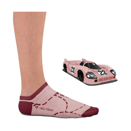 Porsche 917 "Pink Pig / Truffel Jaeger" Socks - Low